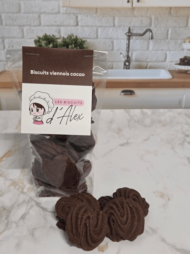 Biscuits viennois cacao